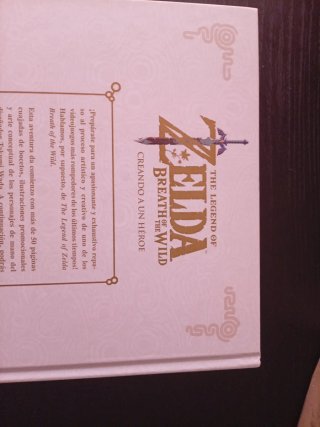 Libro Zelda Breath of the Wild: Creando un Héroe