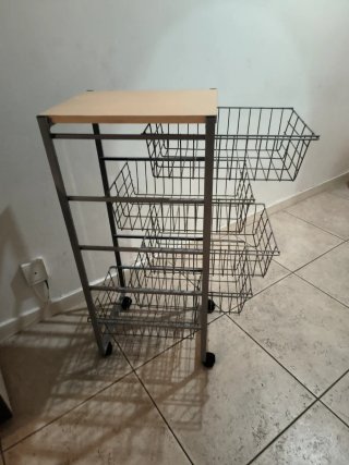 Carro multiusos con ruedas