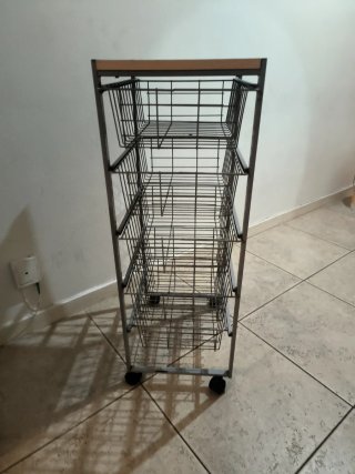 Carro multiusos con ruedas
