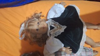 Antiche bambole da collezione