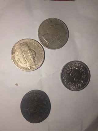 Lote de monedas antiguas