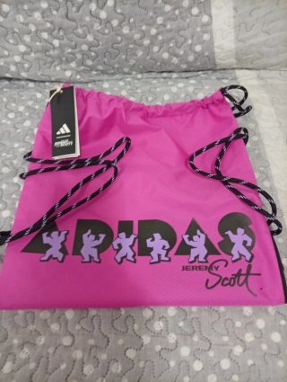 Mochila Adidas Pink Jeremy Scott