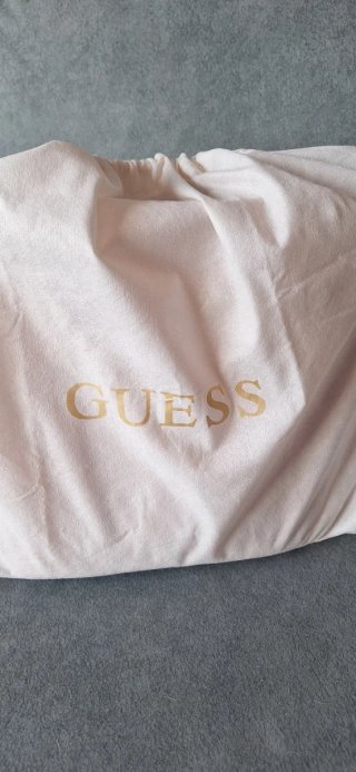 Bolso Tote Guess Rosa y Dorado