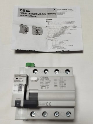 Interruptor Diferencial Trifásico GEYA GRD9L-R