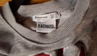 Sudadera de Harvard