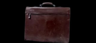 Mochila - Maletín de piel vintage
