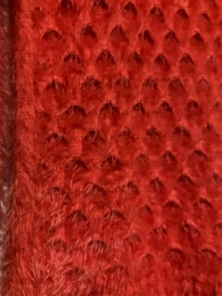 Vestido mini o jersey maxi rojo