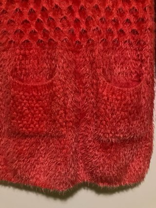 Vestido mini o jersey maxi rojo