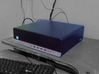 HP EliteDesk 800 G3 Escritorio Negro/Plateado