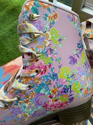 Patines Impala Flores Talla 38 Nuevos