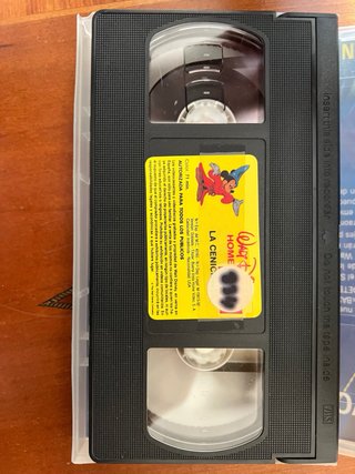 VHS La Cenicienta Clásicos Disney