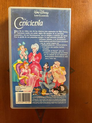 VHS La Cenicienta Clásicos Disney
