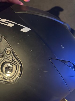 Casco Moto Integral LS2 Negro XL