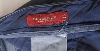 Pantalón Burberry Gris