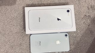 iPhone 8 Blanco Plata 100% de batería