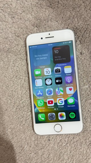 iPhone 8 Blanco Plata 100% de batería