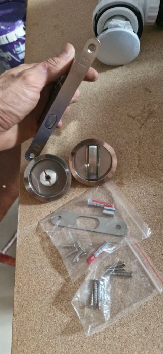 Kit Cerradura Ojo Puerta Corredera