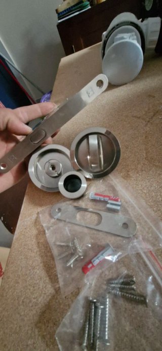 Kit Cerradura Ojo Puerta Corredera