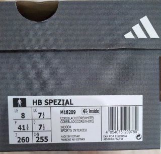 Adidas Spezial Scarpe Uomo Nero