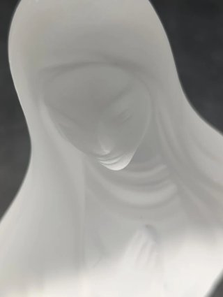 Virgen de cristal Bohemia