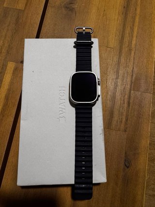 Apple Watch Ultra 2 49mm Natural Ti Azul Marino