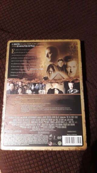 El Código Da Vinci DVD Edición Extendida