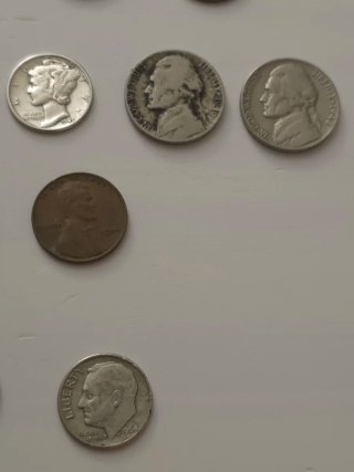 Lote monedas antiguas EEUU