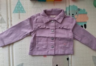 Chaqueta vaquera bebé niña