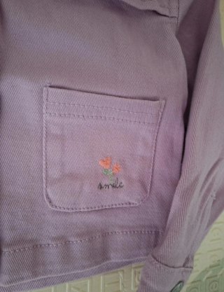 Chaqueta vaquera bebé niña