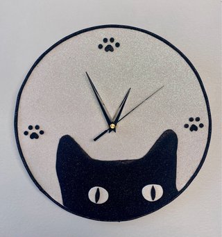 Orologio in gomma EVA con gatti e impronte