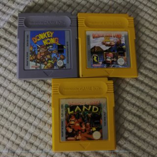 Nintendo Game Boy Donkey Kong Land 1 2 3