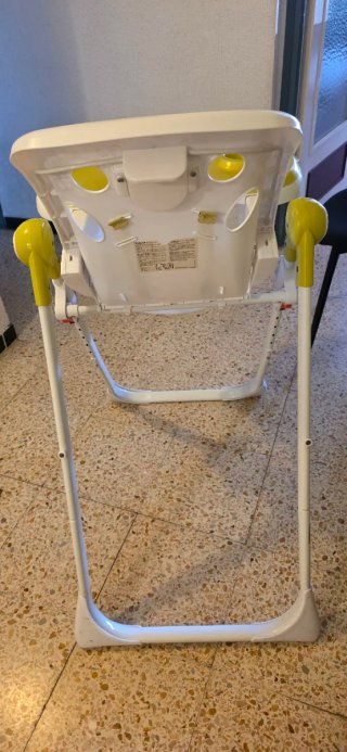 Trona bebé con funda lavable