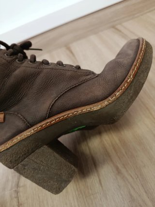 Botines El Naturalista Talla 38 Marrones