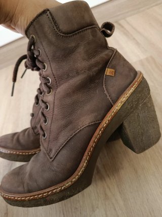 Botines El Naturalista Talla 38 Marrones
