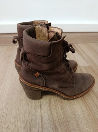 Botines El Naturalista Talla 38 Marrones