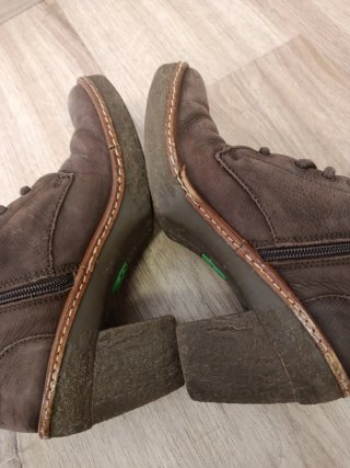 Botines El Naturalista Talla 38 Marrones