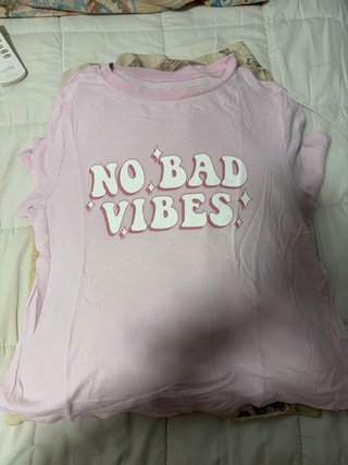 Camiseta No Bad Vibes Talla M