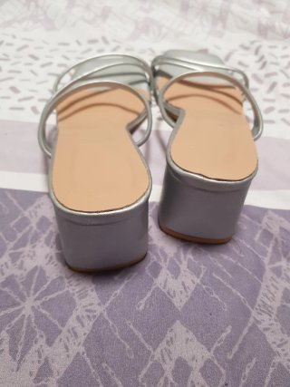 Sandalias Plata Talla 36.5