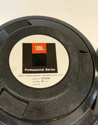 JBL 2123h Mid-Bass 10 Pulgadas. Pareja