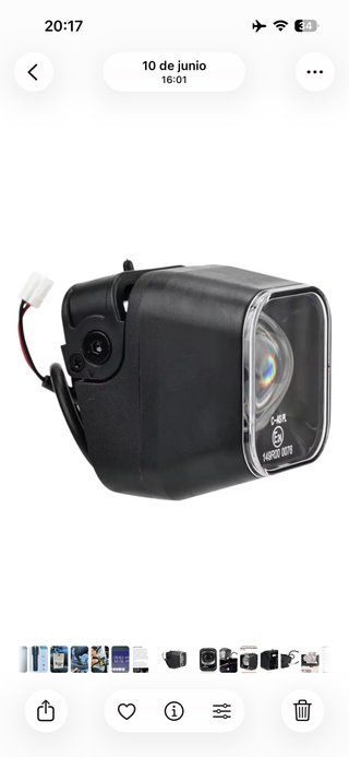 Faro original Segway F3/F3 Pro/MAX G3 6W