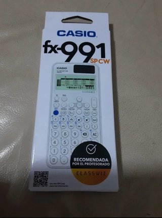 Calculadora Casio fx-991SPCW Nueva