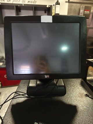 TPV IBM Táctil Negro