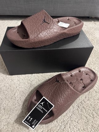 Chanclas Jordan Marrones Talla 45