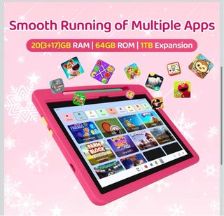 Tablet Bambini 10 Android 16, 20GB RAM