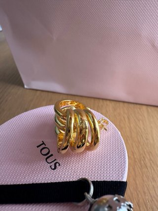 Pendientes Tous Triple Aro oro