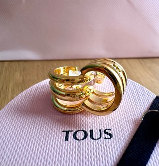 Pendientes Tous Triple Aro oro