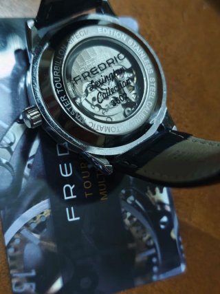 Reloj Frederic Automático Tourbillon Azul