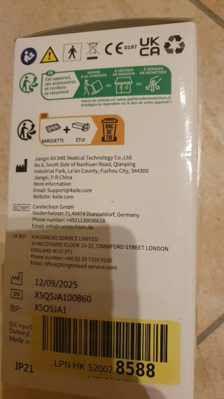Misuratore Pressione AILE X5 Elettronico