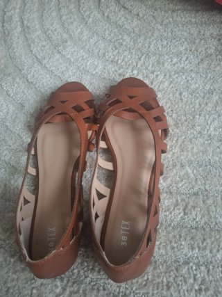 Bailarinas abiertas Tex talla 38