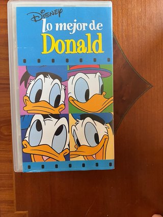 VHS Lo mejor de Mickey + Lo mejor de Donald